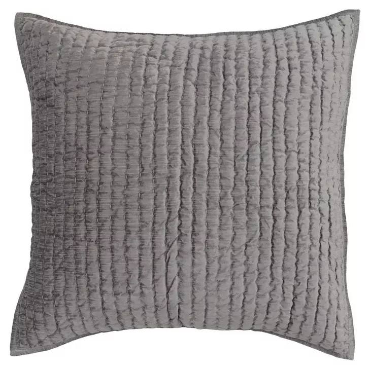 Bari Gray Euro Sham