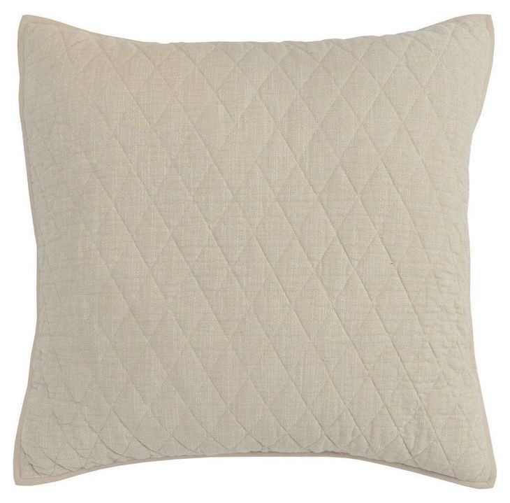 Lana Natural Euro Sham