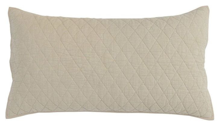 Lana Natural King Sham