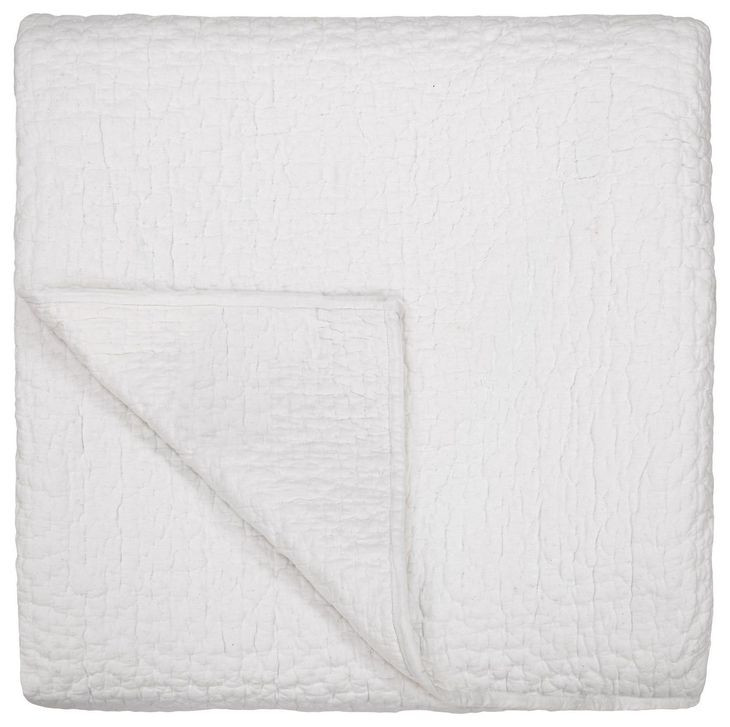 Danica White King Quilt