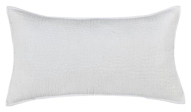 Danica White King Sham