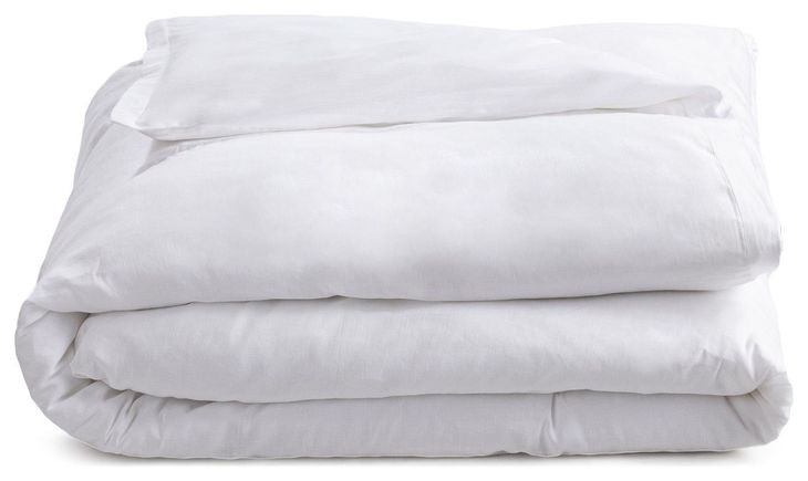 Arcadia White King Duvet