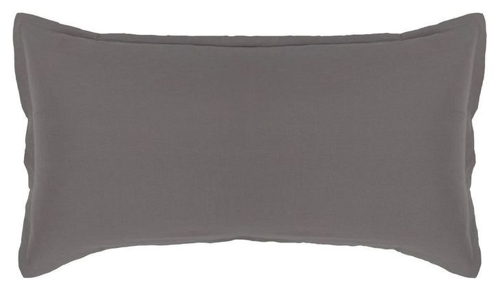 Arcadia Charcoal King Sham