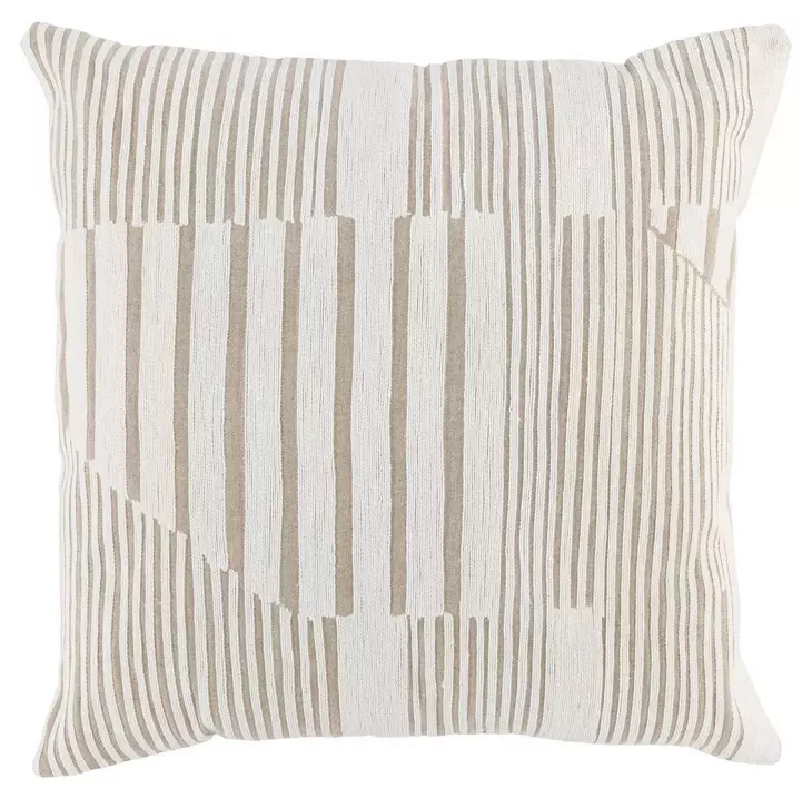 Reform Levi Ivory and Natural Square Accent Pillow Set of 2