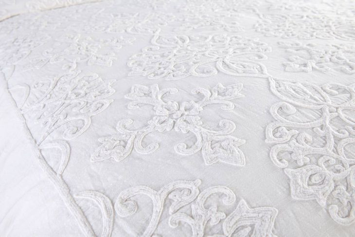 Reagan White King Duvet