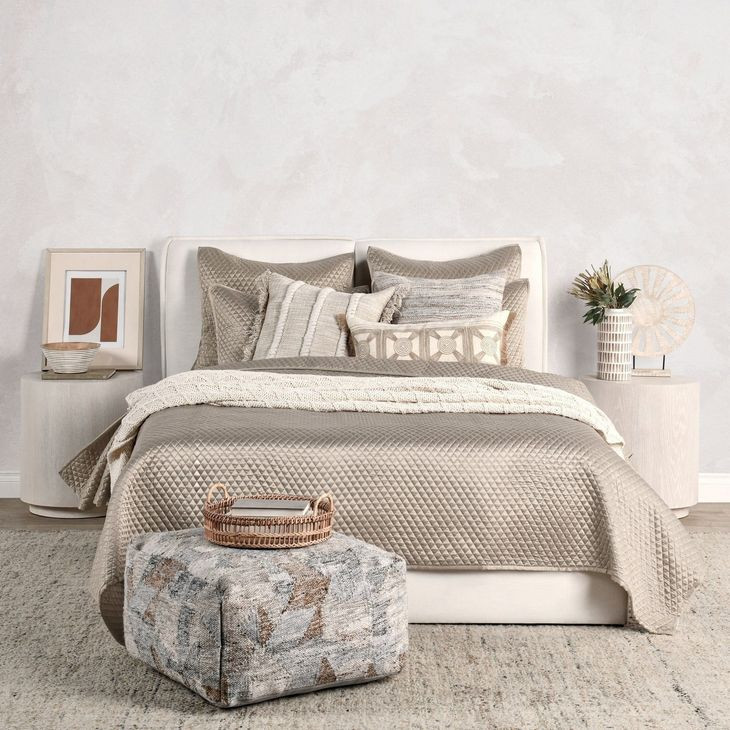 Diamond Pebble King Sham