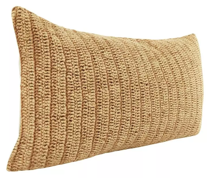 Macie and Rina Honey Rectangular Accent Pillow Set of 2