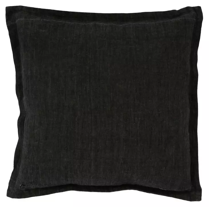 Solstice Charcoal Square Accent Pillow Set of 2