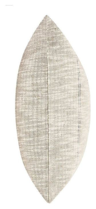 Repose Ria Natural and Black Square Accent Pillow