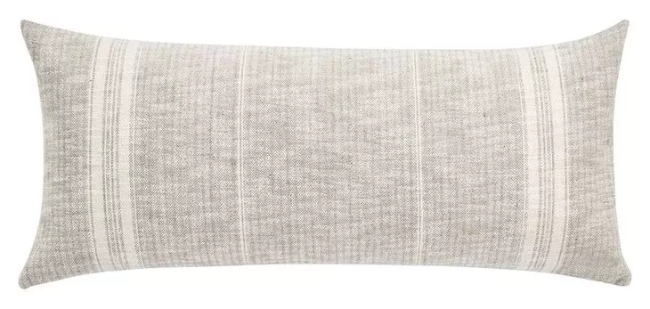 Repose Ria Natural and Ivory Rectangular Accent Pillow