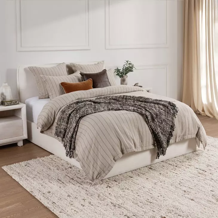 Monaco Natural Euro Sham