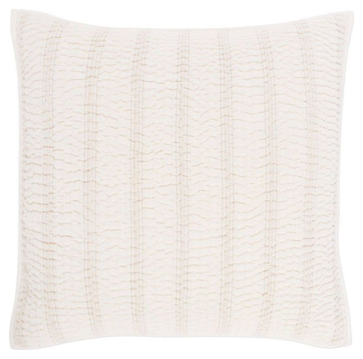 Abram Eggshell Euro Sham