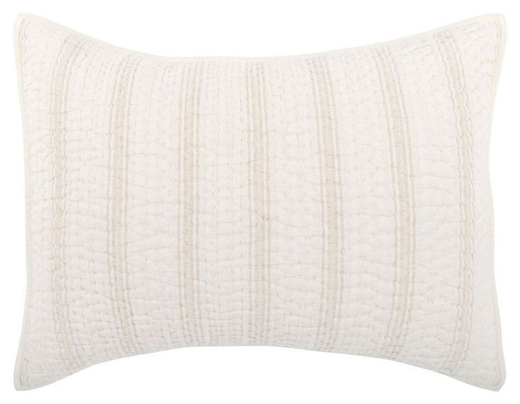 Abram Eggshell Standard Sham