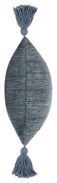 Comporta Merced Blue Rectangular Accent Pillow