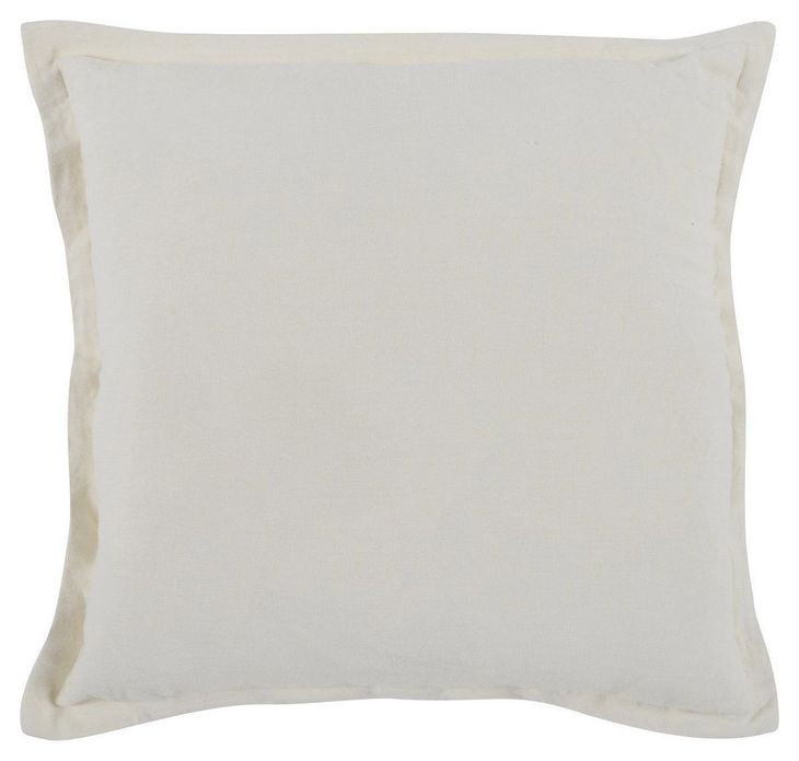 Solstice Ivory Square Accent Pillow