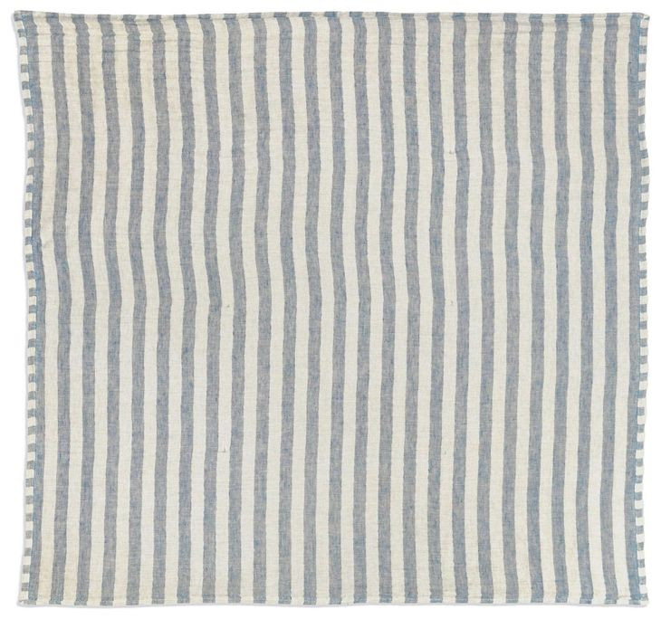Throws Cyprus Ivory and Blue Throw