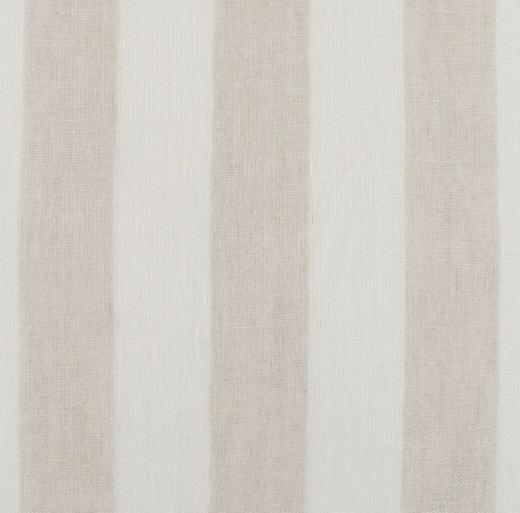 Comporta Atwater Ivory and Natural Square Accent Pillow