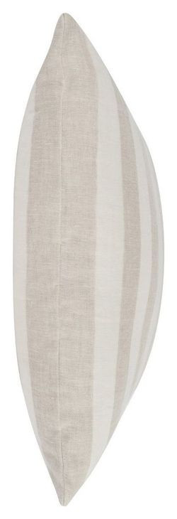 Comporta Atwater Ivory and Natural Square Accent Pillow