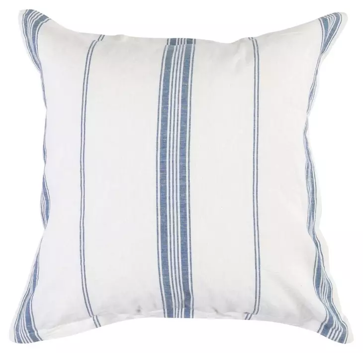 Jayson Blue Stripe Cashmere Euro Sham