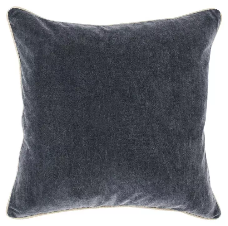 Heirloom Velvet Stone Gray 22 x 22" Accent Pillow Set of 2