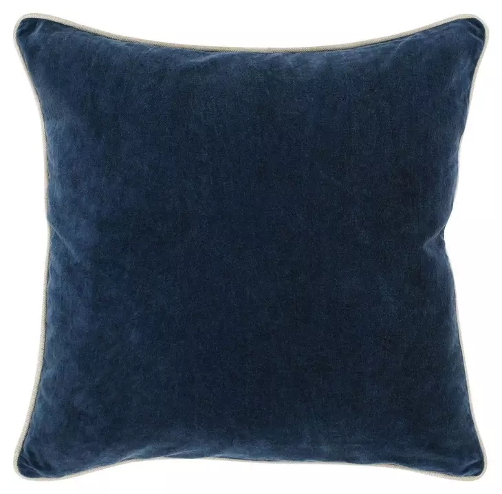 Heirloom Velvet Navy 22 x 22" Accent Pillow Set of 2