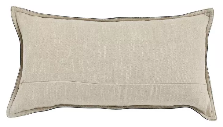 Soco Leather Acre Forest Green Rectangular Accent Pillow Set of 2