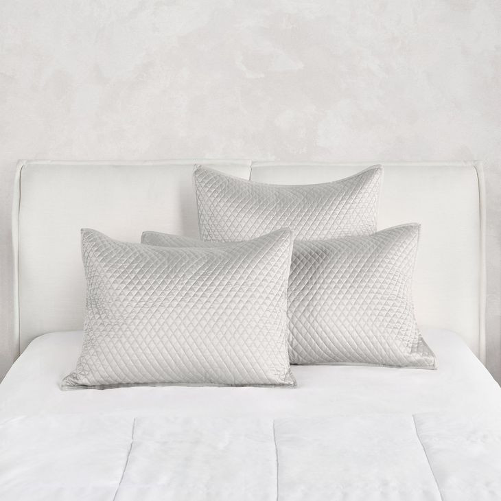 Diamond Silver Standard Sham