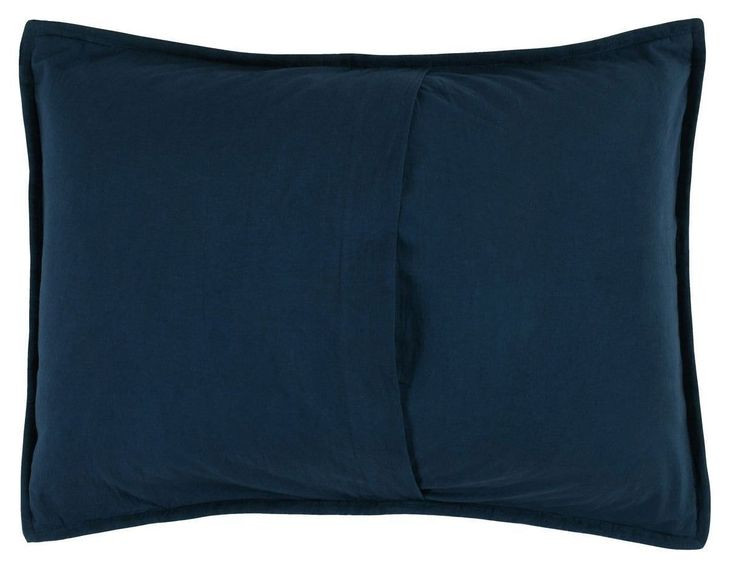 Caleb Midnight Blue Standard Sham
