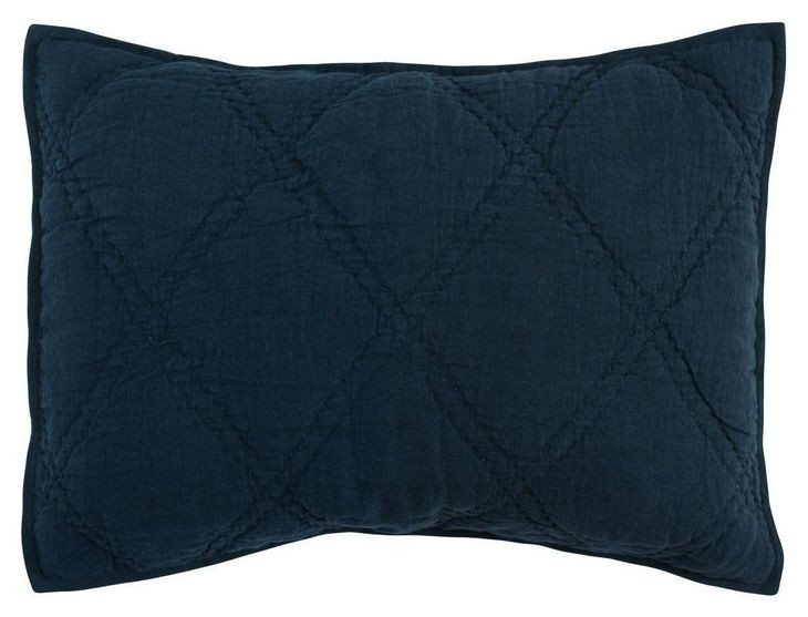 Caleb Midnight Blue Standard Sham