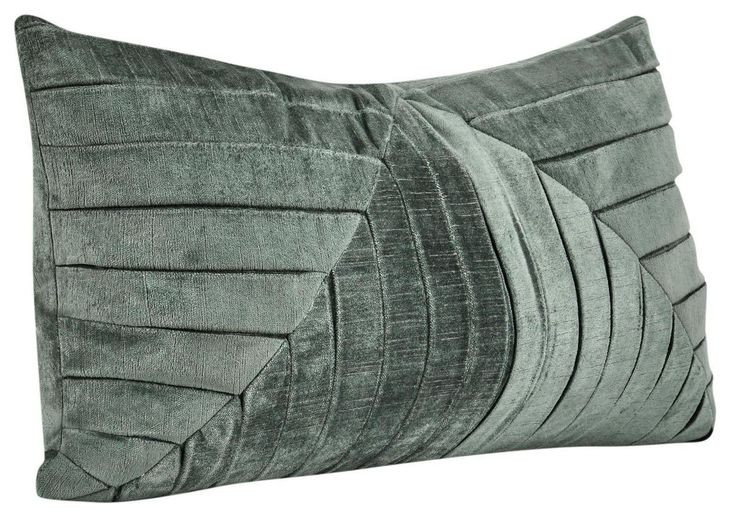 La Dolce Vita Aubry Forest Green Rectangular Accent Pillow