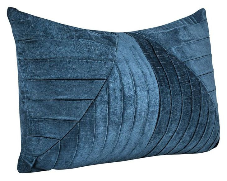 La Dolce Vita Aubry Nightfall Blue Rectangular Accent Pillow