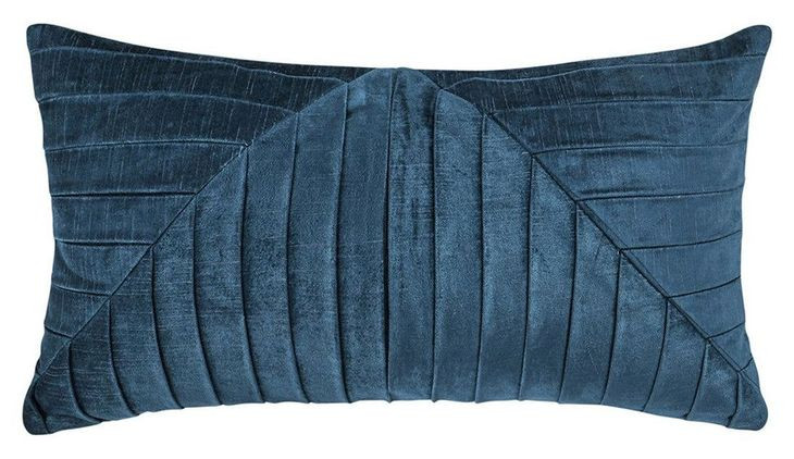 La Dolce Vita Aubry Nightfall Blue Rectangular Accent Pillow