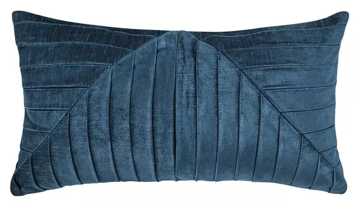 La Dolce Vita Aubry Nightfall Blue Rectangular Accent Pillow Set of 2