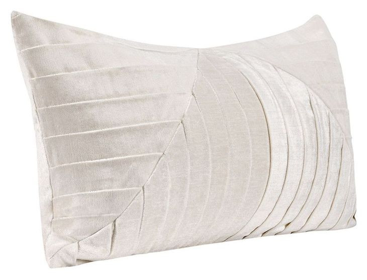 La Dolce Vita Aubry Ivory Rectangular Accent Pillow