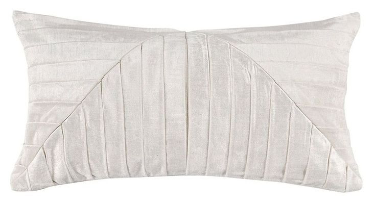 La Dolce Vita Aubry Ivory Rectangular Accent Pillow