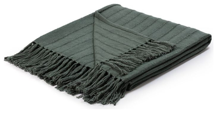 Throws Hunter Forest Green Throw
