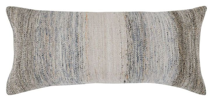 Cinch Solage Beige and Gray Rectangular Accent Pillow