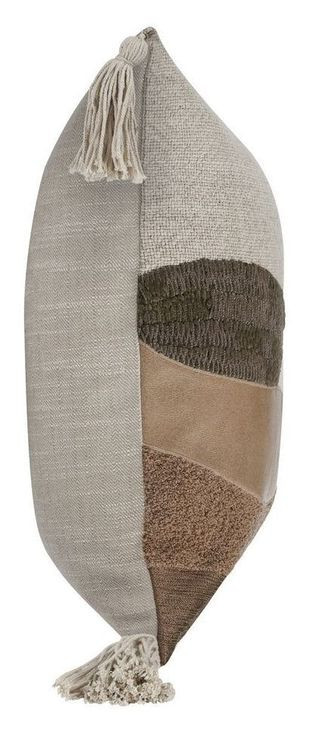 Cinch Carve Natural Square Accent Pillow