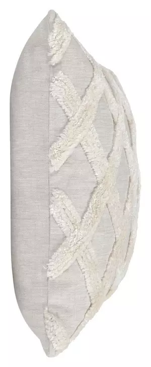 Cinch Ellett Natural and Ivory Square Accent Pillow Set of 2