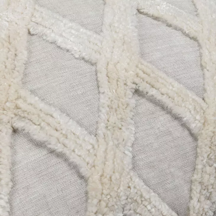 Cinch Ellett Natural and Ivory Square Accent Pillow Set of 2