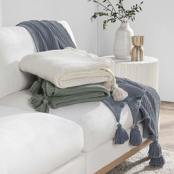 Throws Veda Ivory Throw