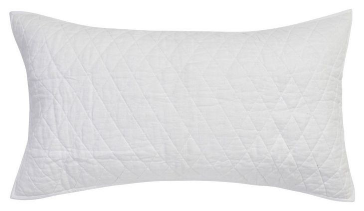 Vintage Lana White King Sham