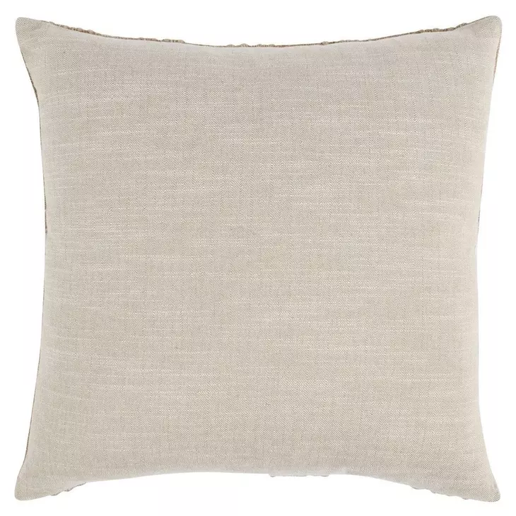 Gratitude Natural Square Accent Pillow Set of 2