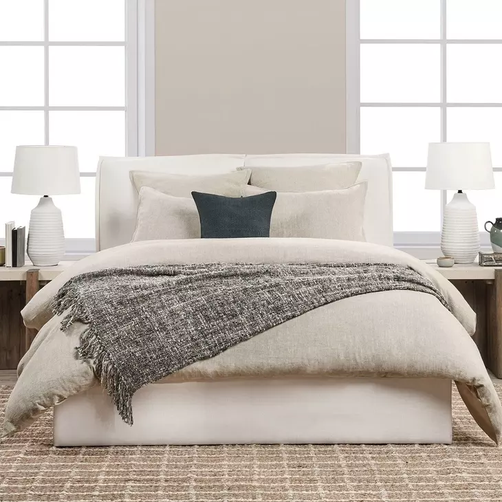 Talia Natural King Duvet