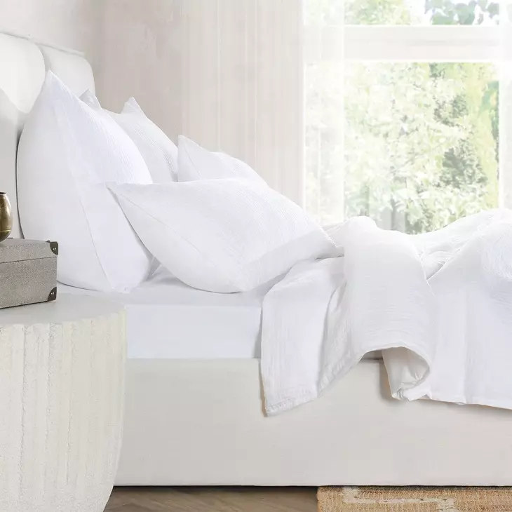 Cardiff White Standard Sham