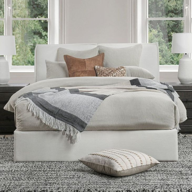 Cardiff Gray Queen Duvet