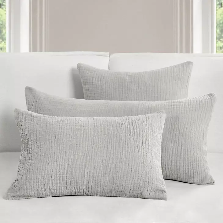 Cardiff Gray Euro Sham