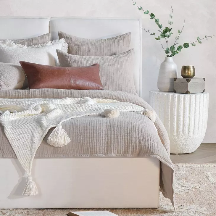 Cardiff Natural Euro Sham