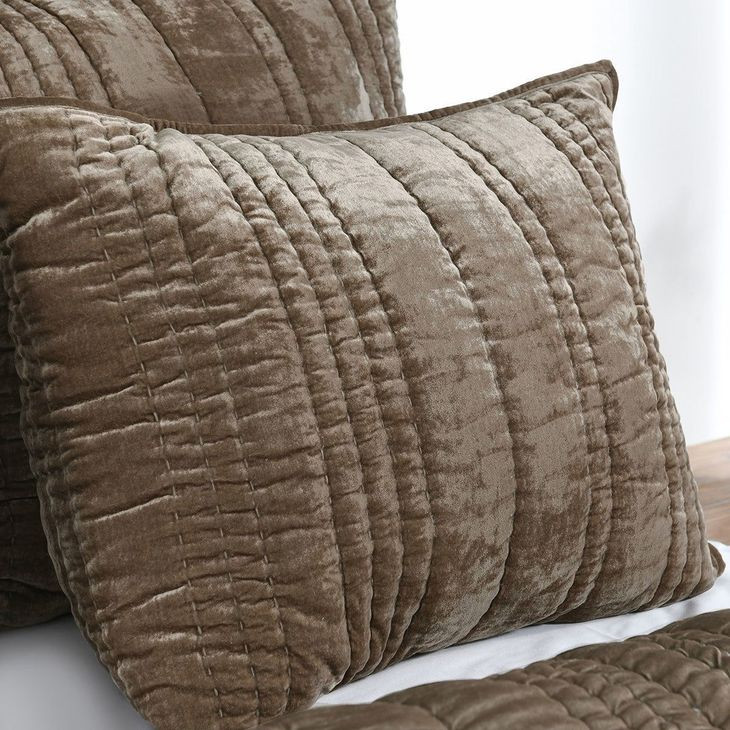 Seville Desert Taupe Swatch Quilt