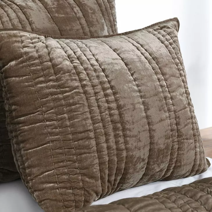 Seville Desert Taupe Swatch Quilt